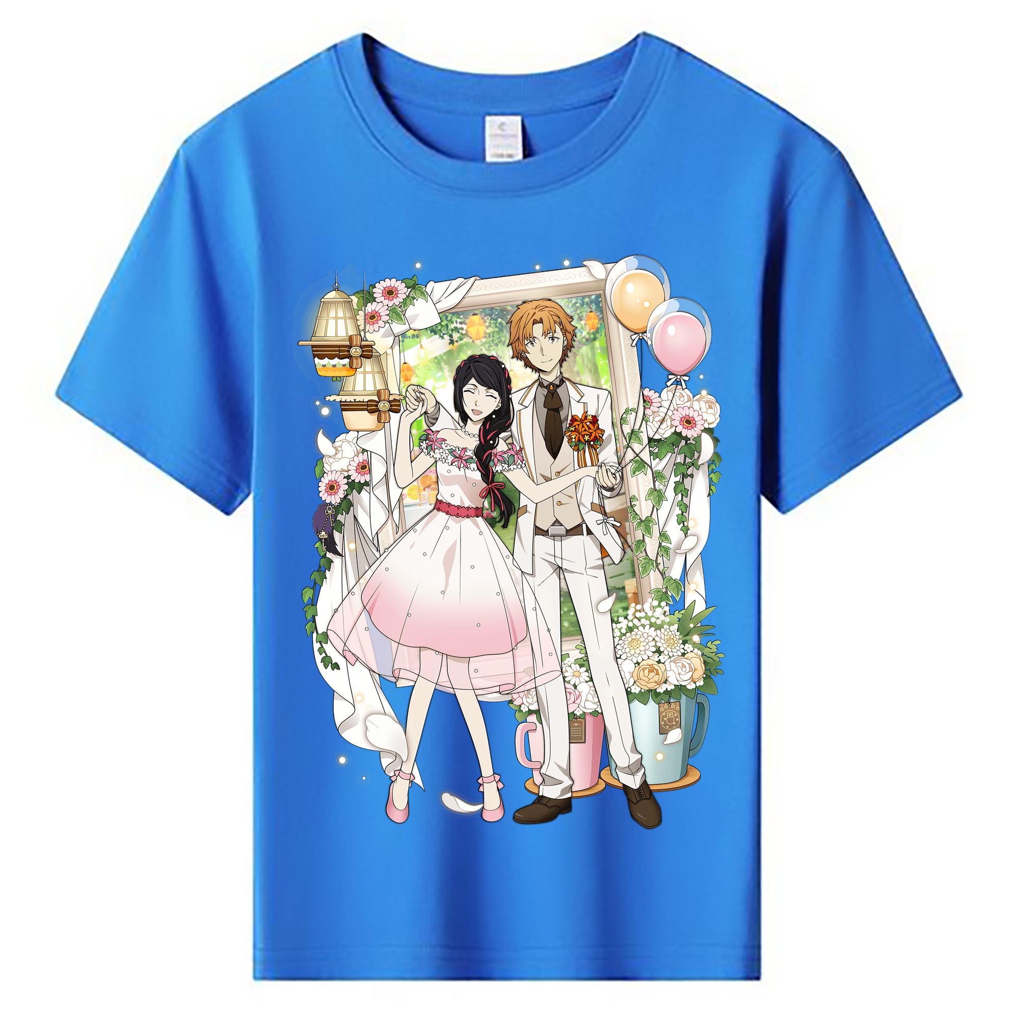 （画像用） 文豪ストレイドッグス Bungo Stray Dogs 綿100％キッズTシャツ（フロントプリント）
